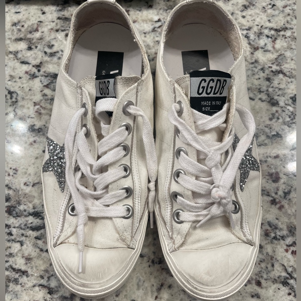 Golden Goose canvas star